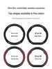 Carbon Fiber Texture Steering Wheel Cover for Dongfeng Citroën Elysee (2006-2019)