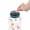 Fashion Digital Coin Counting LCD Coin Counting Box Jar Money Storage Box Automated Coin Bank Coin Saving Box Coin Bank Electronic Coin Saving Box