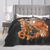 Monkey Punch Blankets Quality Comfortable  Bedding Throws Winter Plane Travel Living Room Novelty Bedspread