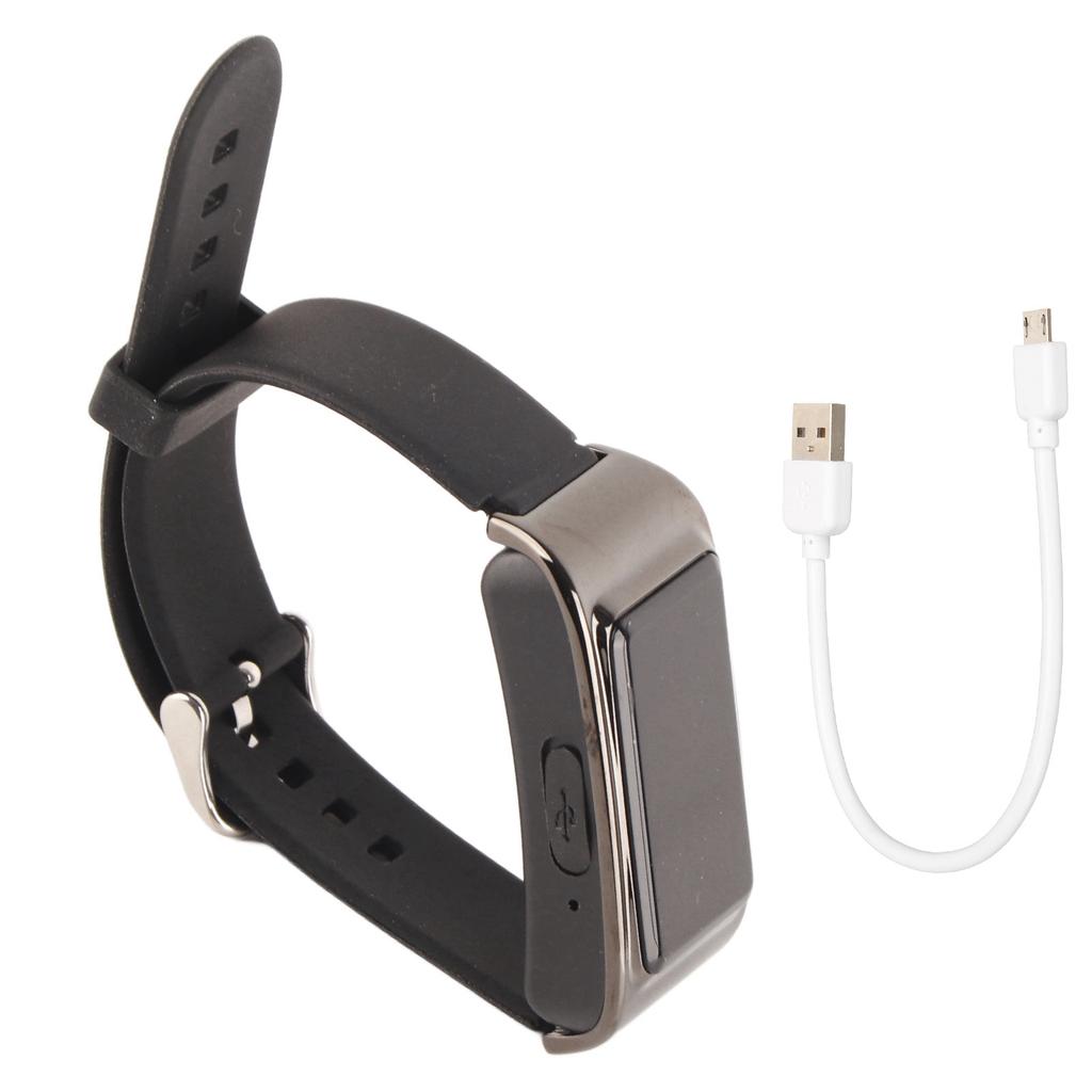 Часы-диктофон HD с шумоподавлением, активируемым голосом, с защитой от пота, браслет-камера для встреч