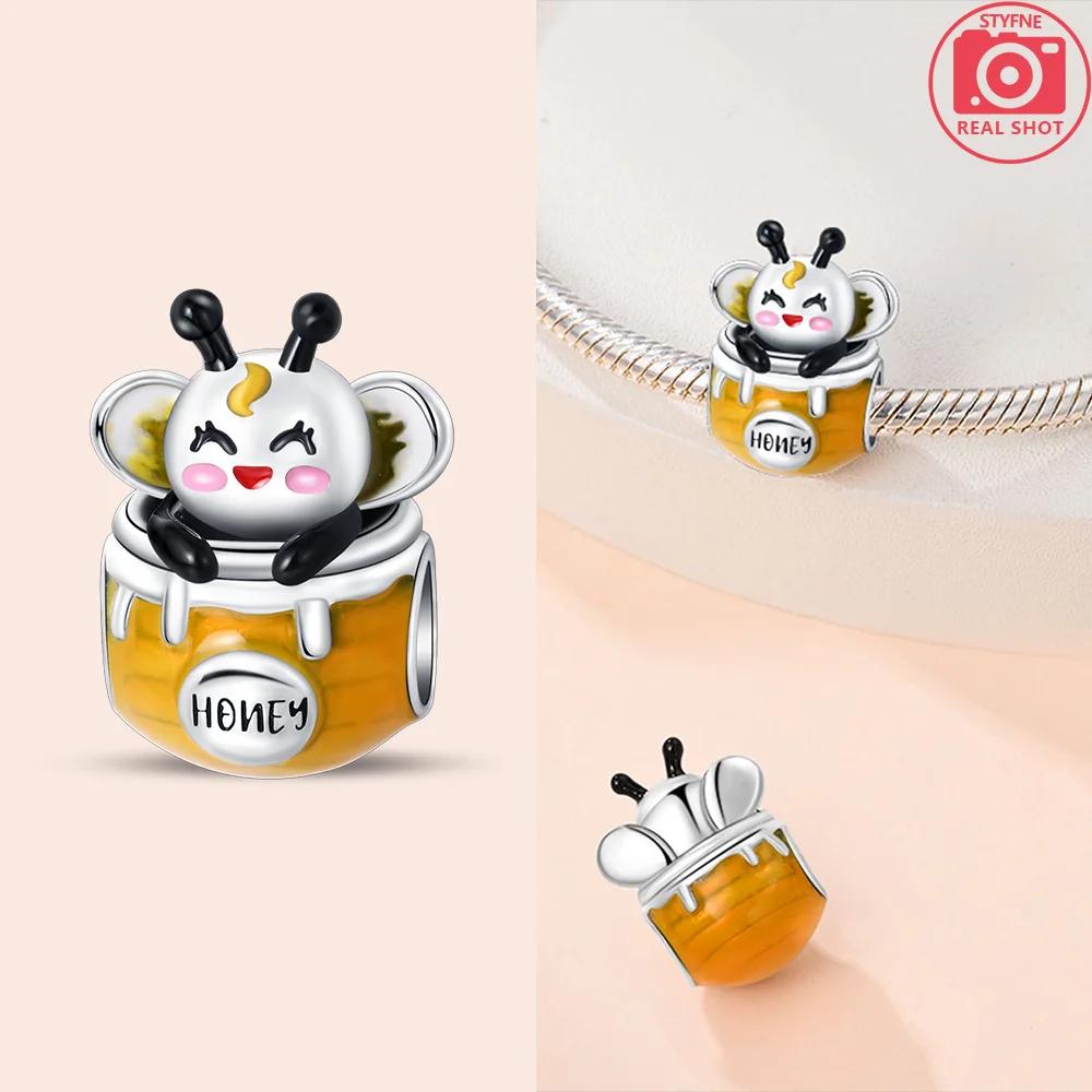 Изысканные животные Светлячок Синий бант Бусины-дельфины Подходят для браслетов-шармов Медь Оригинальное изготовление ювелирных изделий Женские подарки на годовщину