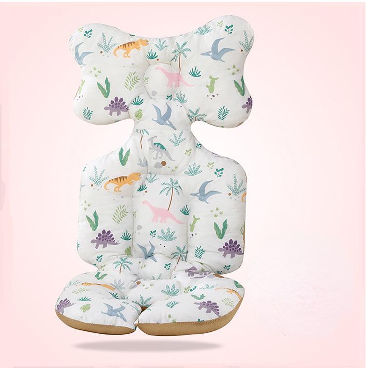 Подушка для сиденья коляски Подушка для коляски Детский прогулочный артефакт Утолщенная хлопковая подушка Подушка для детского обеденного стульчика