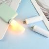 5 шт. Маленький USB-светильник, светодиодный ночник, лампа для чтения, квадратный, защита для глаз