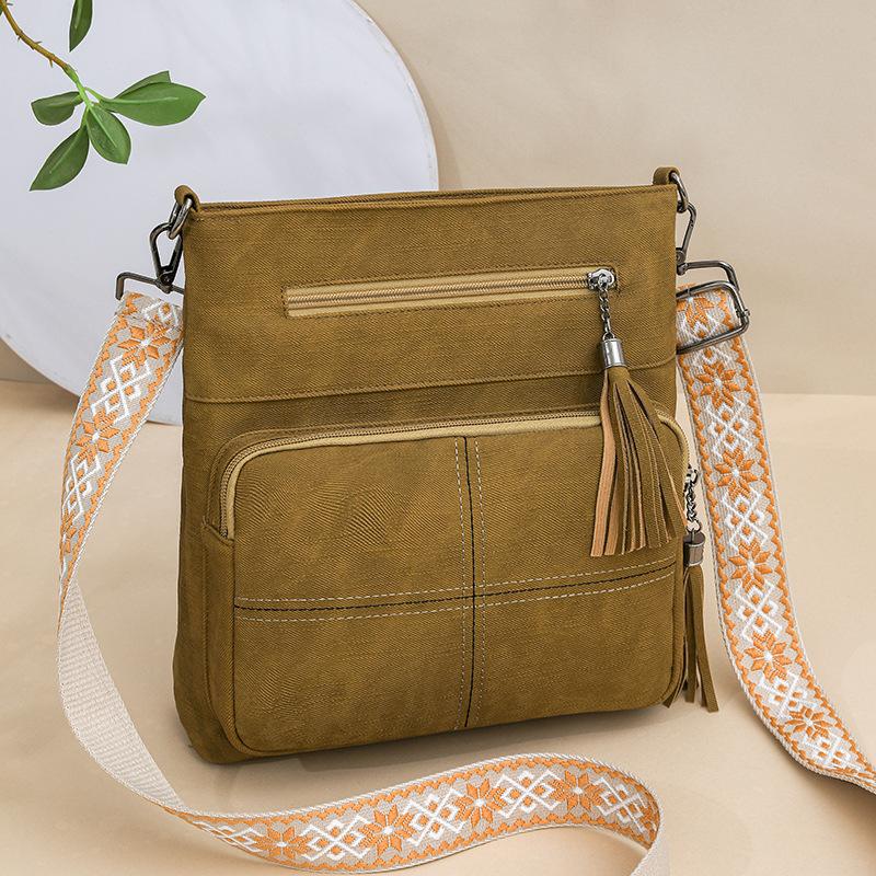 Женская сумка новая ретро мода сумка через плечо мессенджер авангардная для поездок многофункциональная простая горячо продаваемая сумка