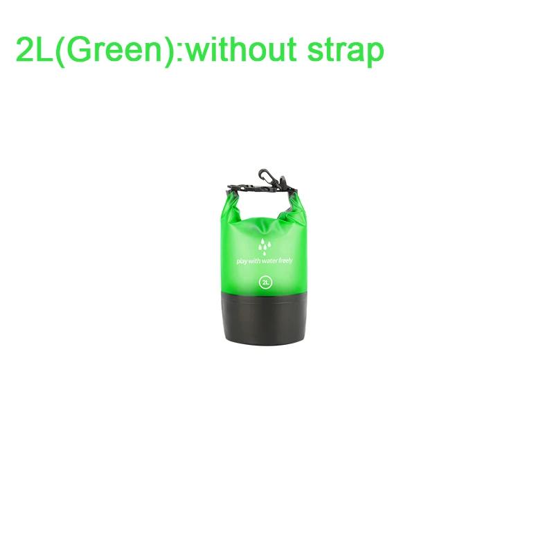 PVC Waterproof Dry Bag 2L/5L/10L/20L Outdoor Diving Foldable Man Women Beach Swimming Bag Rafting River Ocean Backpack