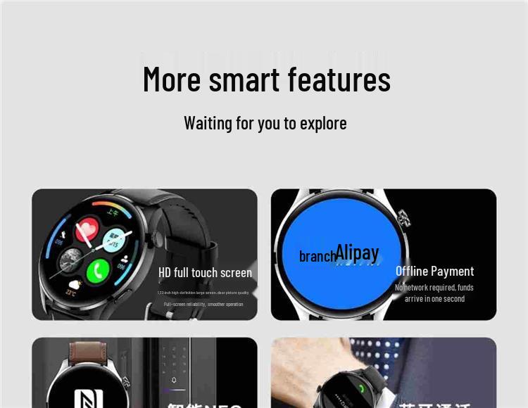 Умные часы Watch9 Pro: Совершайте и принимайте звонки, OLED-сенсорный экран, многофункциональный.