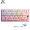 AULA S75 PRO Wireless Mechanical Keyboard with Screen&Knob 75% Hot Swappable RGB Backlit Gaming Keyboard with Pre-lubed Switches