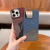 Ударопрочный Магнитный Полуоблегающий Чехол из Углеродного Волокна для IPhone 16 15 14 13 Pro Max Прочный Защитный Чехол из Кевлара