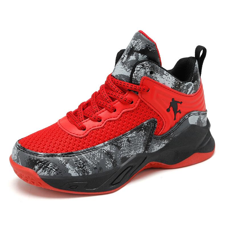 2023 Новая модная детская удобная баскетбольная обувь, спортивные кроссовки, детские ботинки
