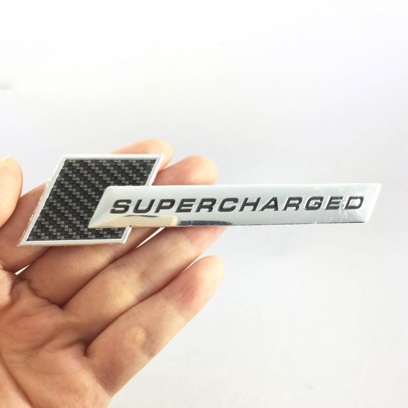 1 X алюминиевый логотип с наддувом, автомобильный значок, наклейка, подходит для всех автомобилей