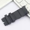 1 пара 26 мм резиновый черный ремешок для часов для Invicta