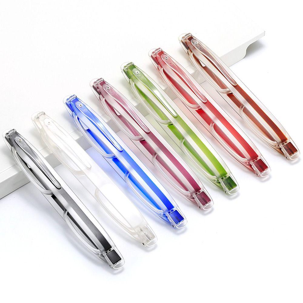 Men Women Folding Ultra-light Resin Reading Glasses 360 Degree Rotation Fashion Eyeglasses Office Computer Presbyopia Glasses