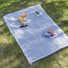 Outdoor Machine Washable Bohemian Blanket White Vintage Picnic Cloth Vintage Carpet Camping Solid Color Picnic