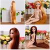 Color Hair 1 PC Doll with Head for Dolls 12 Joint Moving Naked Bodies DIY Toys