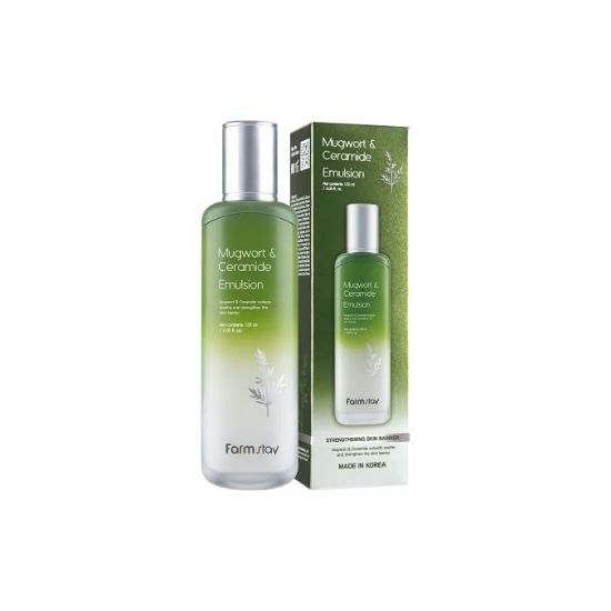 Farmstay Mugwort & Ceramide Emulsion Soothing & Hydrating Lightweight Moisturizer 120ml