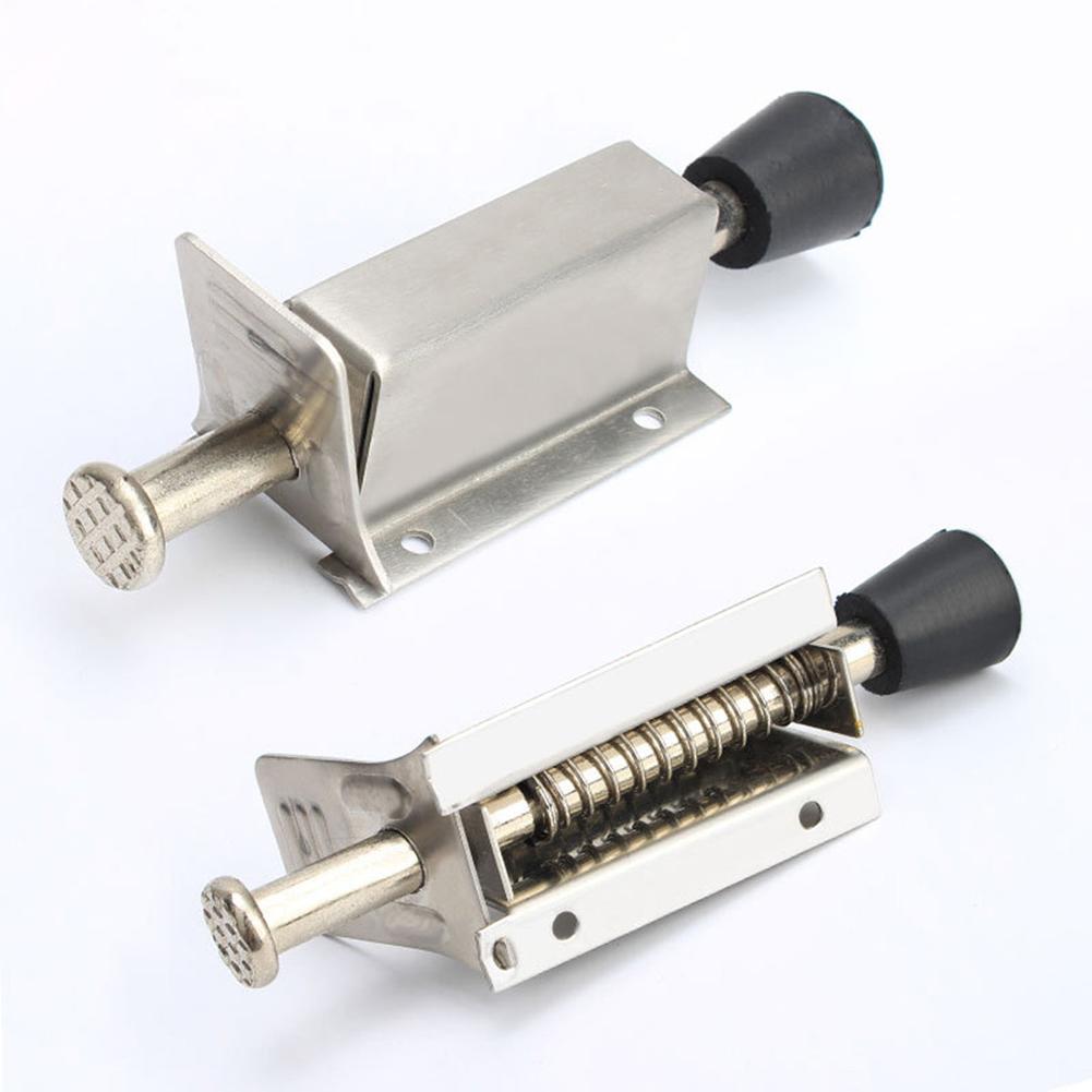 Stainless Steel Door Stopper Door Foot Stopper Holder Floor Stop Buffer Gate Stay Catch Latch Sliding Door Top Swing Stop