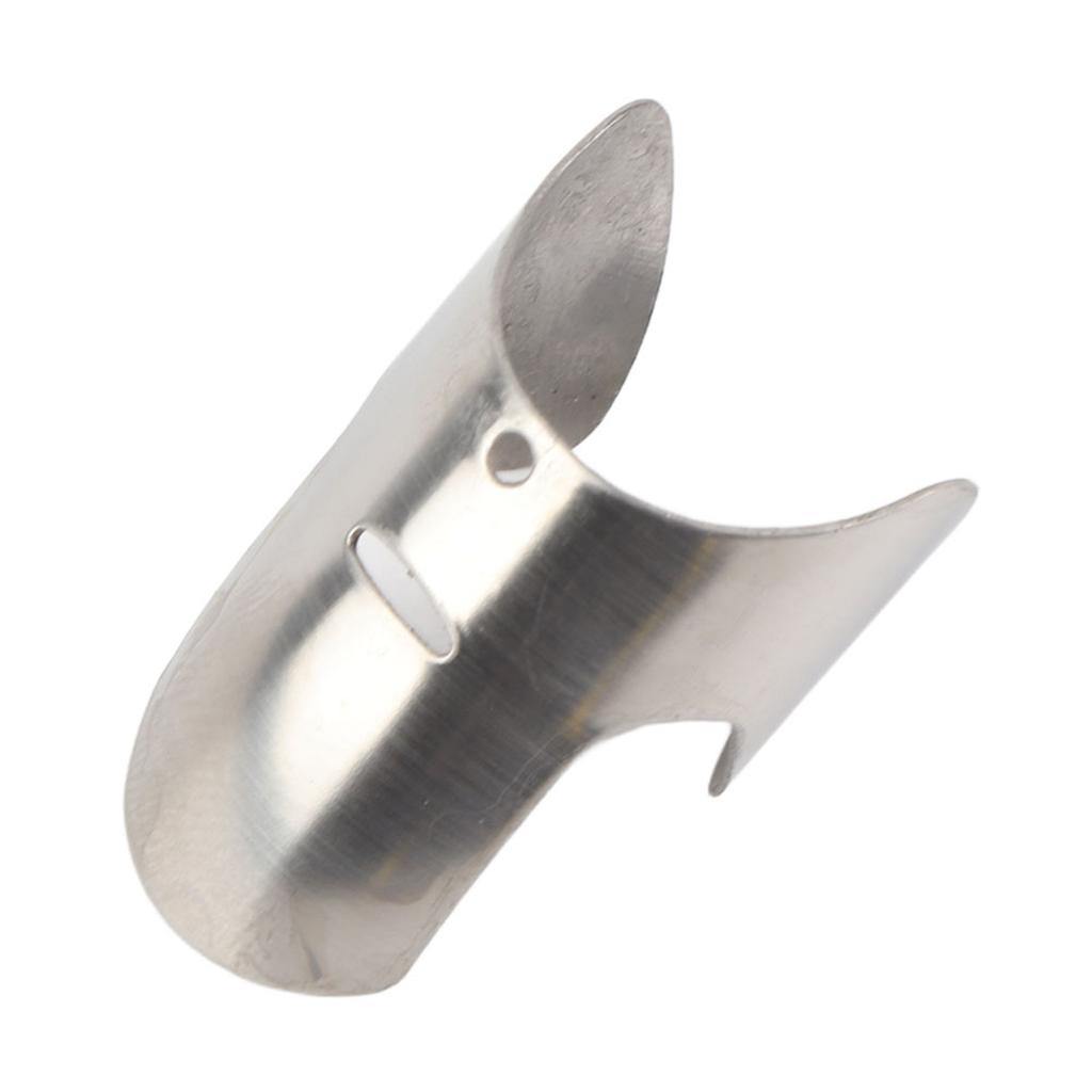 4 шт. Профессиональная нержавеющая сталь Безопасная нарезка Защита пальцев Кухонный инструмент Защита пальцев