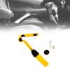Steel Car Handbrake Shifts Lock with Adjustable Fit Space Saving Car Lock Auto Accessories Upgrades for Maximums Security