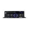 AK380 портативный автомобильный Bluetooth усилитель мощности 12 В бытовой HIFI аудио усилитель стереосистема объемного звучания 15.5X8.5X4.5 см