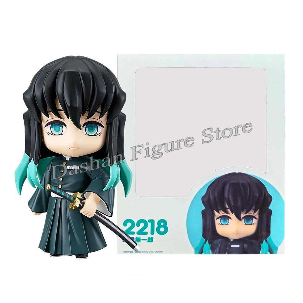 Demon Slayer Action Figure Kamado Tanjiro Nezuko Figures Anime 10cm Agatsuma Zenitsu Tomioka Giyuu Figurine Movable Model Toys