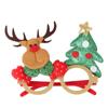 Creative Cute Adults Frame Holiday Photo Prop Children's Glasses Elk Glasses Christmas Decorations