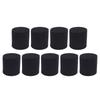 9Pcs Speaker Port Tube Foam Sponge 65mm Diameter 60mm Height Speaker Cabinet Port Tube Foam