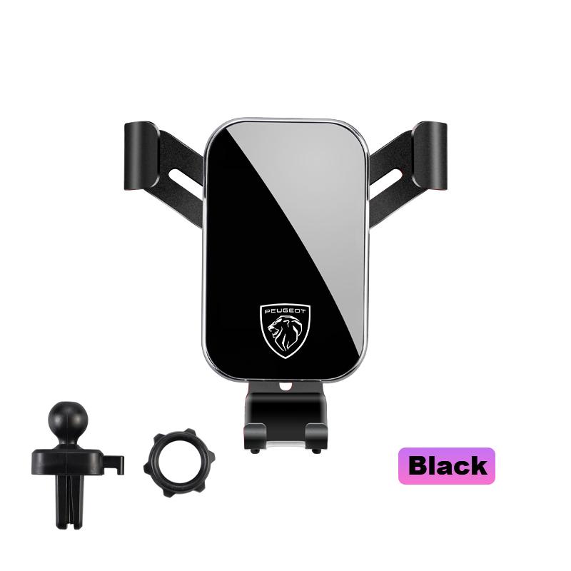 ABS Car Phone Holder 360 Rotation Gravity Auto Grip Bracket For Peugeot 208 308 206 307 207 3008 407 508 2008 5008 301 406 408 6RQ