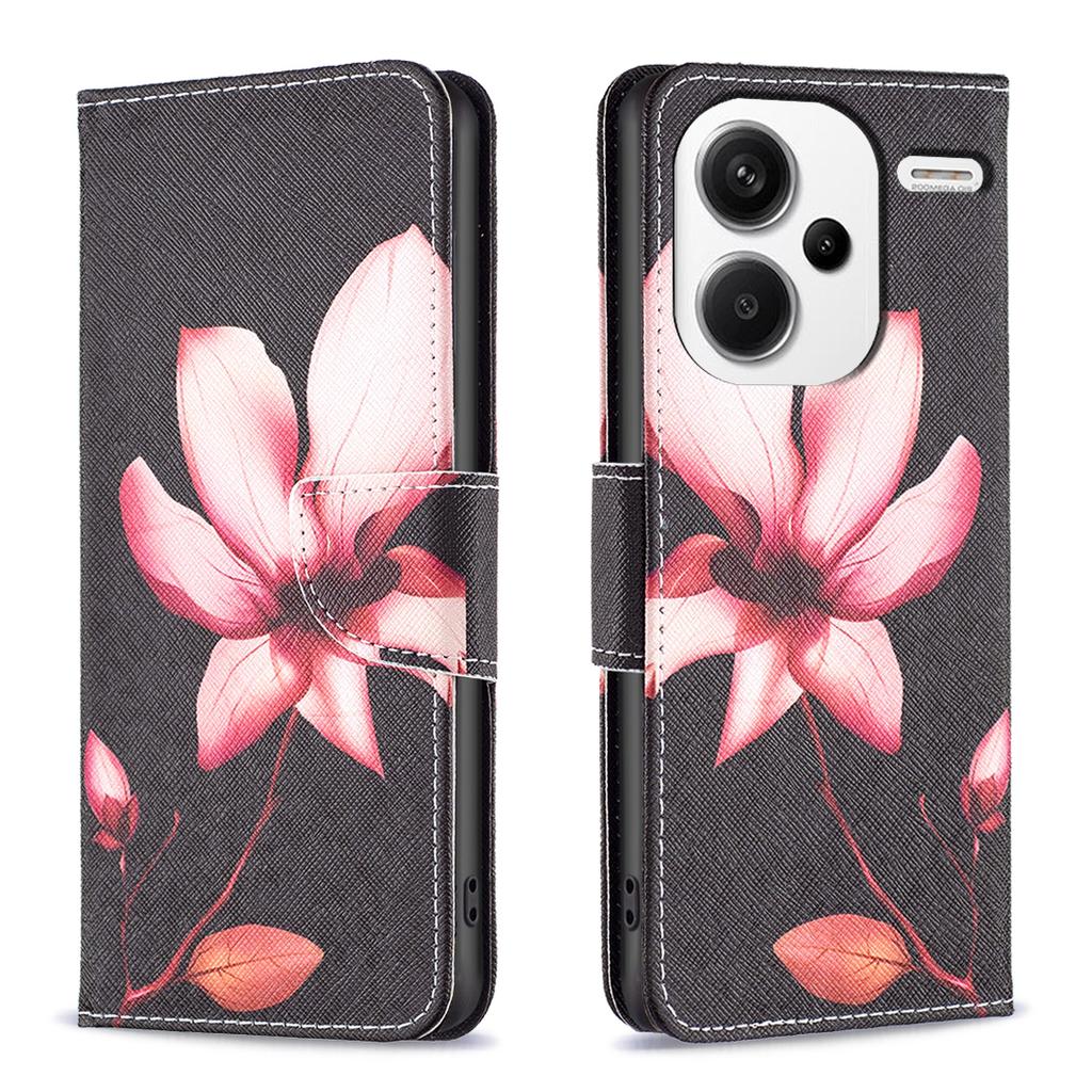 For Xiaomi Redmi Note 13 Pro+ 5G Case Wallet Leather Cover Pattern Printing