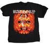 BATHORY cd lgo ОГОНЬ КОЗЕЛ КАТАЛОГ Официальная РУБАШКА MED Новая OOP под кровь огонь