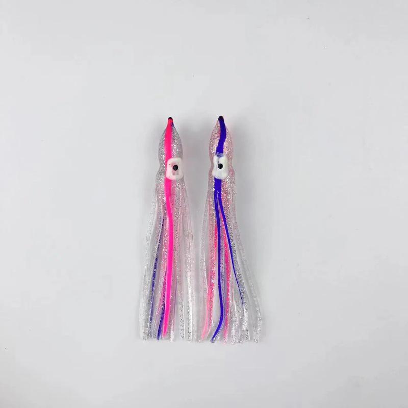 Multi-Color Luminous Soft Bait for Sea Fishing: Octopus, Squid & Cuttlefish