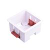 White Wall Socket Cassette Junction Box Wall Switch Box Durable Gypsum Board Lining Box  Home