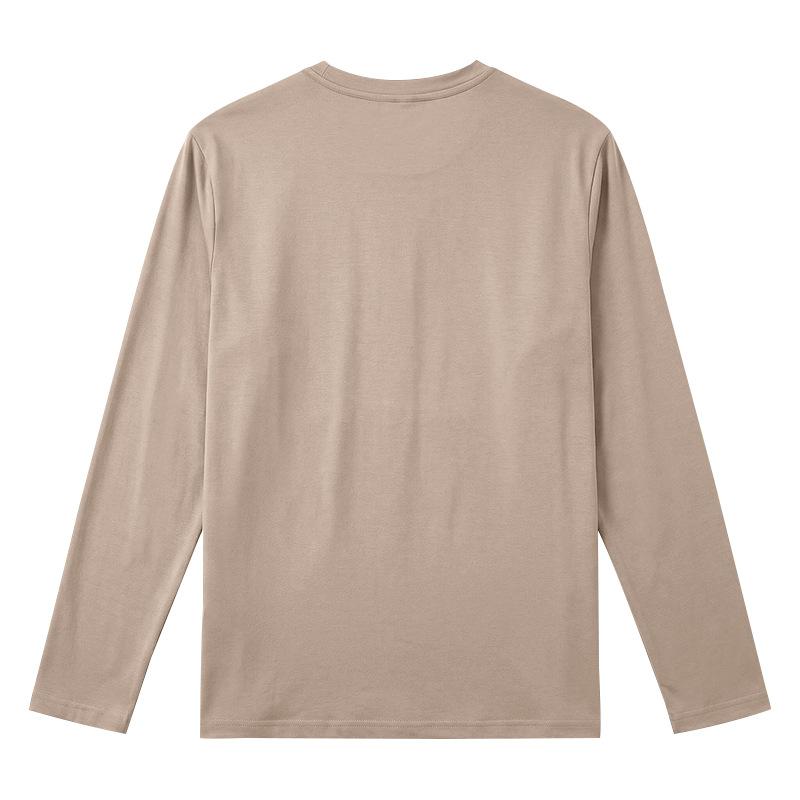 Relaxed Fit Casual Men S Long Sleeve Henley Neck T Shirt With Pocket