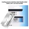 5pcs Face Shaving Razor Blades Manual Classic Double Edge Razor Blade for Men