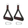 Foam Handle D-Ring Metal Gym Handles Grip D-Ring Pull Rope Handle Handle with Hook  Indoor Sports