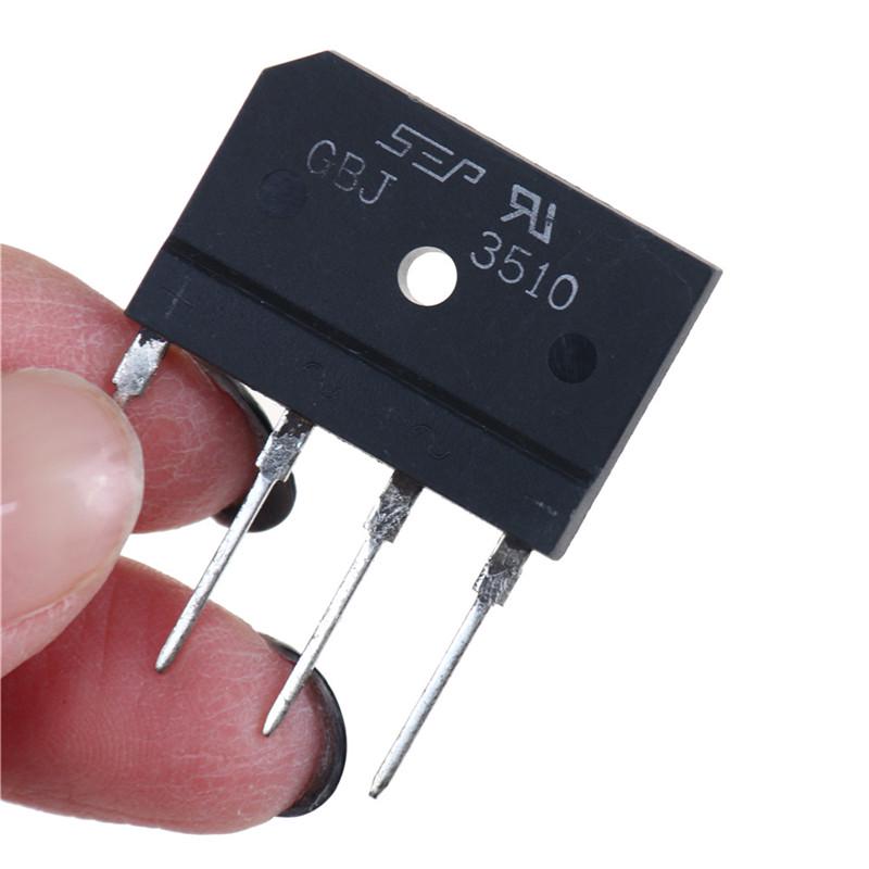 5шт 35А 1000В диодный мостовой выпрямитель Gbj3510