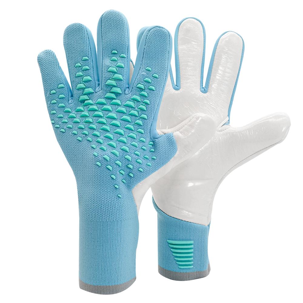 Wear-Resistant Latex Gloves Football Goalkeeper Kids Adults Men Women Non-Slip Protective Gear Outdoor Sport Equipment Universal