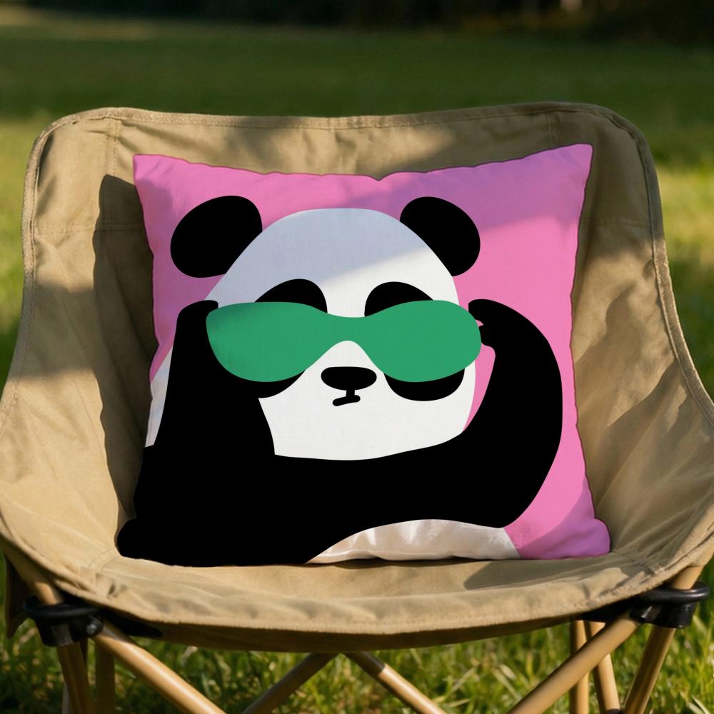 Cartoon Animal Cute Cushion Cover Soft Reversible  Durable Pillow Cover  MultiScene Use for Home  Car Daily Comfort