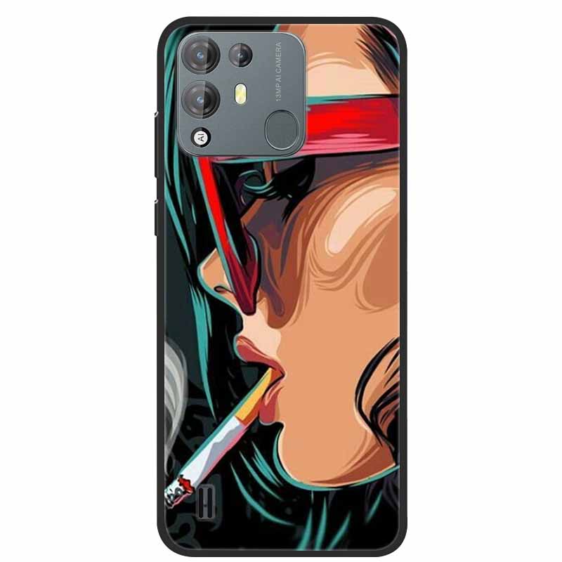 Для Blackview A55 Pro Чехол Ударопрочный Мягкий силикон ТПУ Задняя крышка Для Blackview A55 Pro Чехлы для телефона A55Pro A 55 Pro Милые Fundas