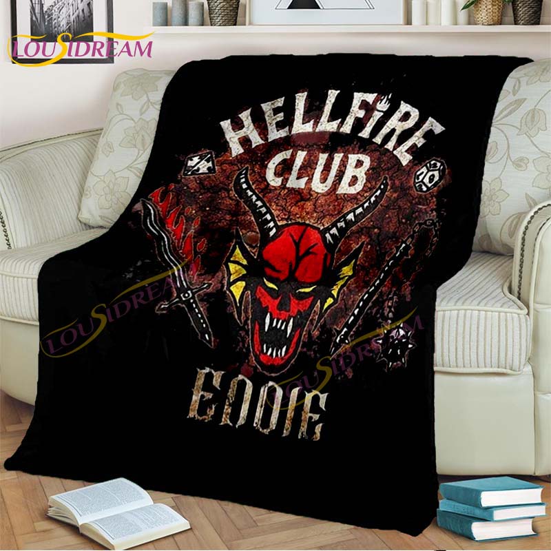 Одеяло «Очень странные дела», фланелевое одеяло с героями мультфильмов «Демодоги», одеяло ужасов для гостиной, дивана-кровати, детский подарок, домашний декор