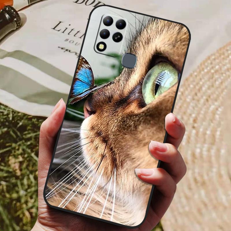 Чехол для телефона Infinix Hot 11 G37 Чехлы X689F Мягкий силиконовый чехол для Infinix Hot 11 G37 Модный чехол Hot11 G37 Чехлы Оболочка