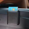 Car Seat Gap Storage Box Multifunction Card Ticket Holder Bracket 6.8x8.5cm Universal Fit