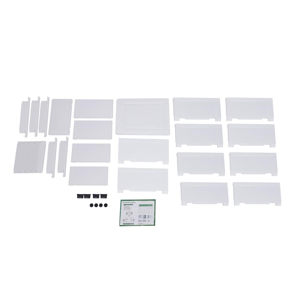 Тумба для хранения с 5 ящиками, Узкий органайзер для шкафа на колесиках, Штабелируемый пластиковый комод для спальни, ванной комнаты, кухни