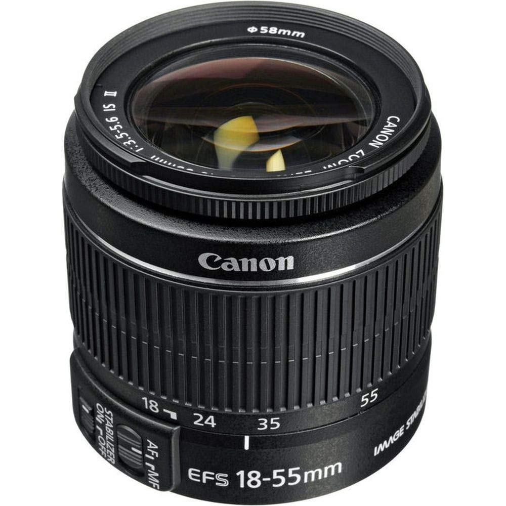 Canon Standard Zoom Lens IS II Compatible EF-S18-55mm F3.5-.5.6 APS-C