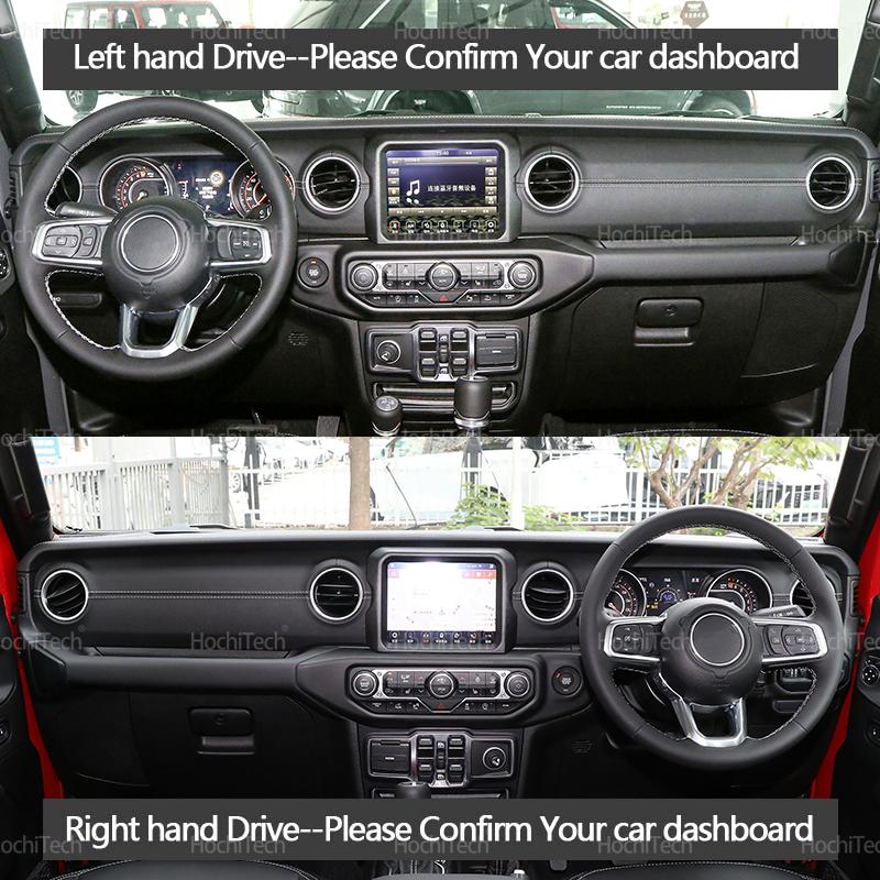 Car Dashboard Cover Mat for Jeep Gladiator JT 2020-2024 Sun Shade Pad Instrument Panel Carpets Anti-UV Car Accessories LHD RHD