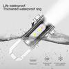 Mini COB Work Light Rechargeable LED Flashlight 7 Modes Emergency Keychain Light Waterproof Keyring Camping Hiking Pocket Lamp