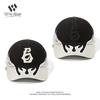 Retro Letter Embroidery Soft Top Baseball Cap Women's Spring and Summer Casual Versatile Face Small Sunshade Cap Men