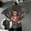 Kimetsu No Yaiba Незуко Камадо Аниме Футболка Мужская Женская С Коротким Рукавом Убийца Демонов Графическая Футболка Стритвир Повседневные Топы 2026 Лето
