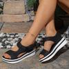 Fashion Women's Shoes Summer 2024 Comfort Casual Sport Sandals Women Beach Wedge Women Platform Sandals Roman Sandals Plus Size