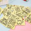 Brush Art Painting Sand Painting Set Paper Picture Drawing Coloring Toys  Children/Kids/Toddlers