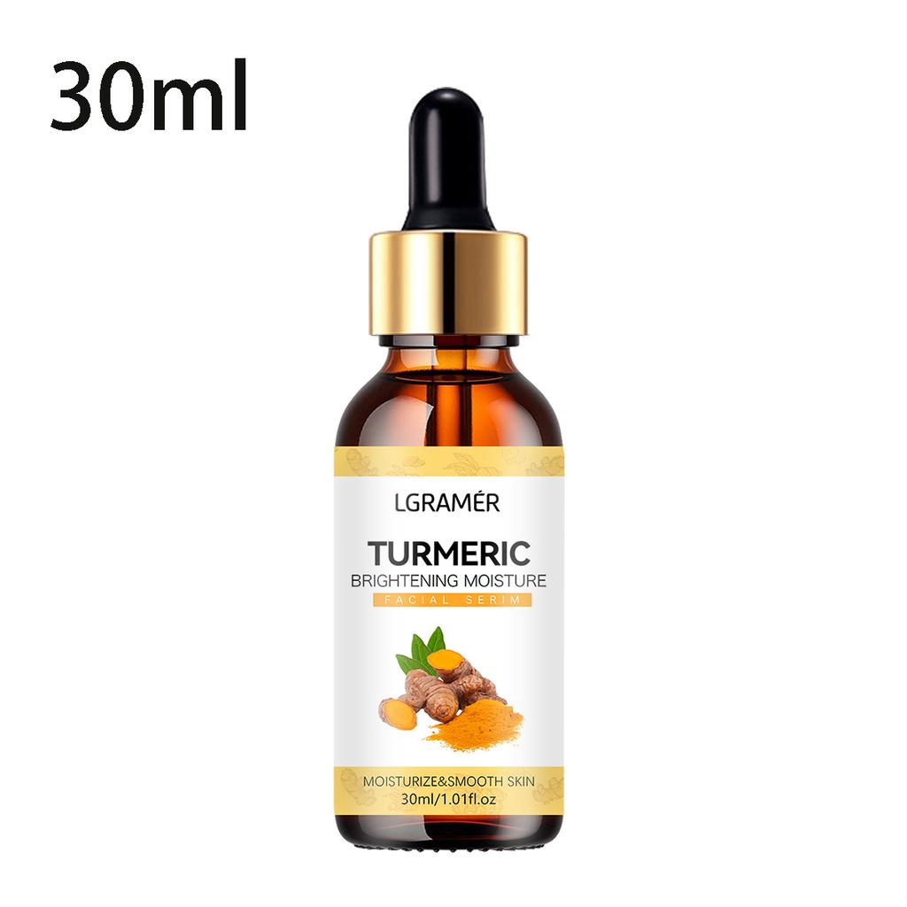 Куркума Веснушки Отбеливающая сыворотка Антиоксидант Питательный Увлажняющий Восстанавливающий Кожа Осветление Устранение Темных Пятен Эссенция Уход за Лицом